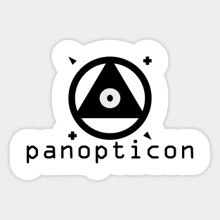 Panopticon Global Surveillance System Sticker